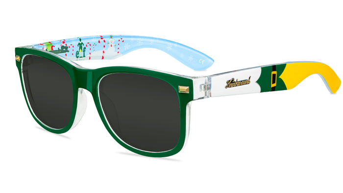 Knockaround and Elf Fort Knocks Prescription Sunglasses with Grey Lens, Flyover