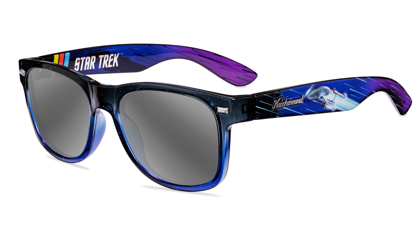 Knockaround and Star Trek Fort Knocks Prescription Sunglasses with Silver Lens, Flyover