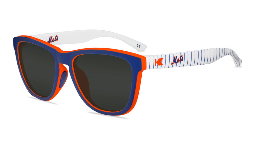 New York Mets Premiums Sport Prescription Sunglasses with Grey Lens, Flyover