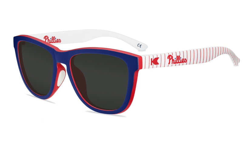 Philadelphia Phillies Premiums Sport Prescription Sunglasses with Grey Lens, Flyover