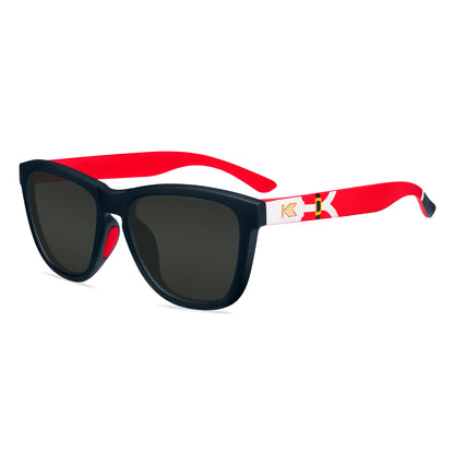 Santa Claus Premiums Sport Rx sunglasses with Grey Lens, Flyover