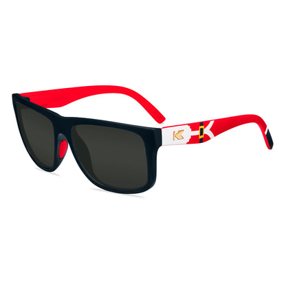 Santa Claus Torrey Pines Sport Rx Sunglasses with Grey Lens, Flyover