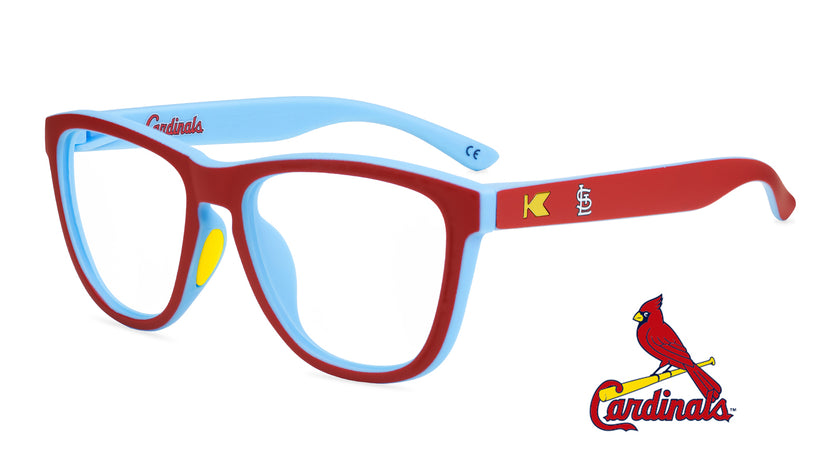 St. Louis Cardinals Premiums Sport Prescription Sunglasses with Clear Lens, Flyover