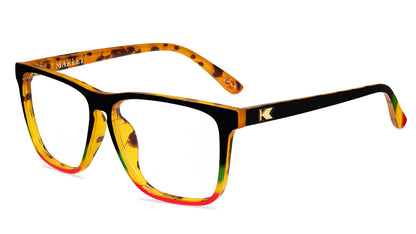 Bob Marley Fast Lanes Prescription Sunglasses with Clear Lens, Flyover