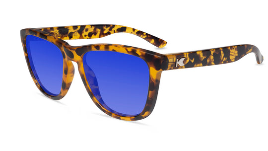 Amber Ink Premiums Prescription Sunglasses with Blue Lens, Flyover 
