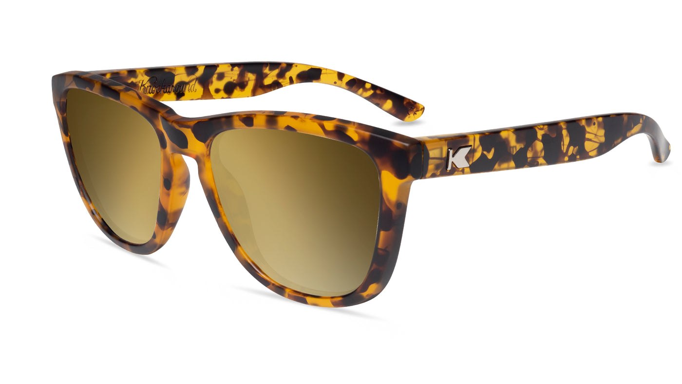 Amber Ink Premiums Prescription Sunglasses with Gold Lens, Flyover 