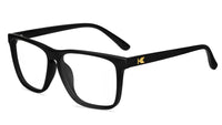 Black Gold Fast Lanes Prescription Sunglasses with Clear Lens, Flyover