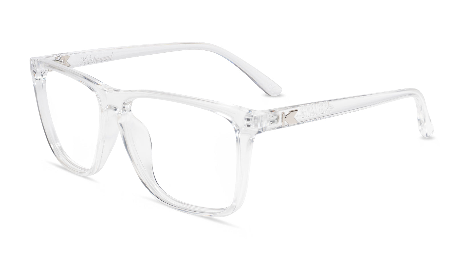 Clear Fast Lanes Prescription Sunglasses with Clear Lens, Flyover 