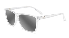 Clear Fast Lanes Prescription Sunglasses with Silver Lens, Flyover 