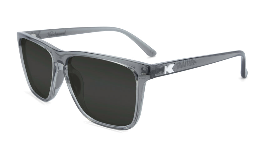 Clear Grey Fast Lanes Sport Prescription Sunglasses with Grey Lens, Flyover 