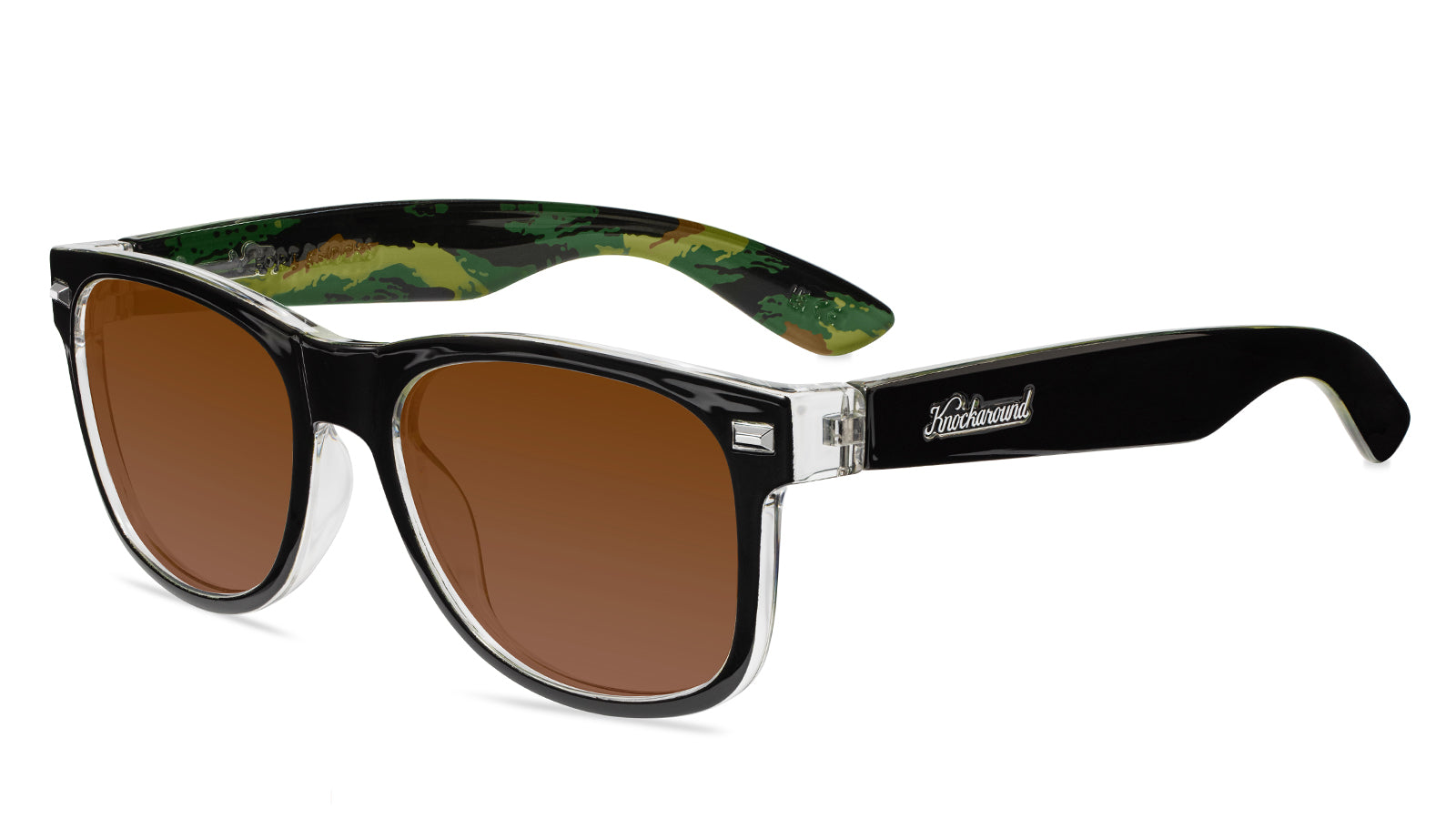Covert Ops Fort Knocks Prescription Sunglasses with Brown Lens, Flyover