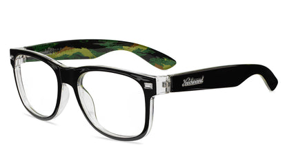 Covert Ops Fort Knocks Prescription Sunglasses with Clear Lens, Flyover