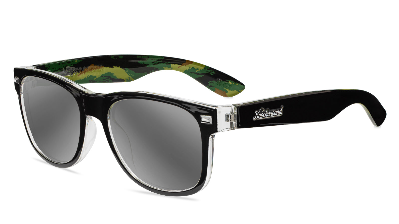 Covert Ops Fort Knocks Prescription Sunglasses with Silver Lens, Flyover