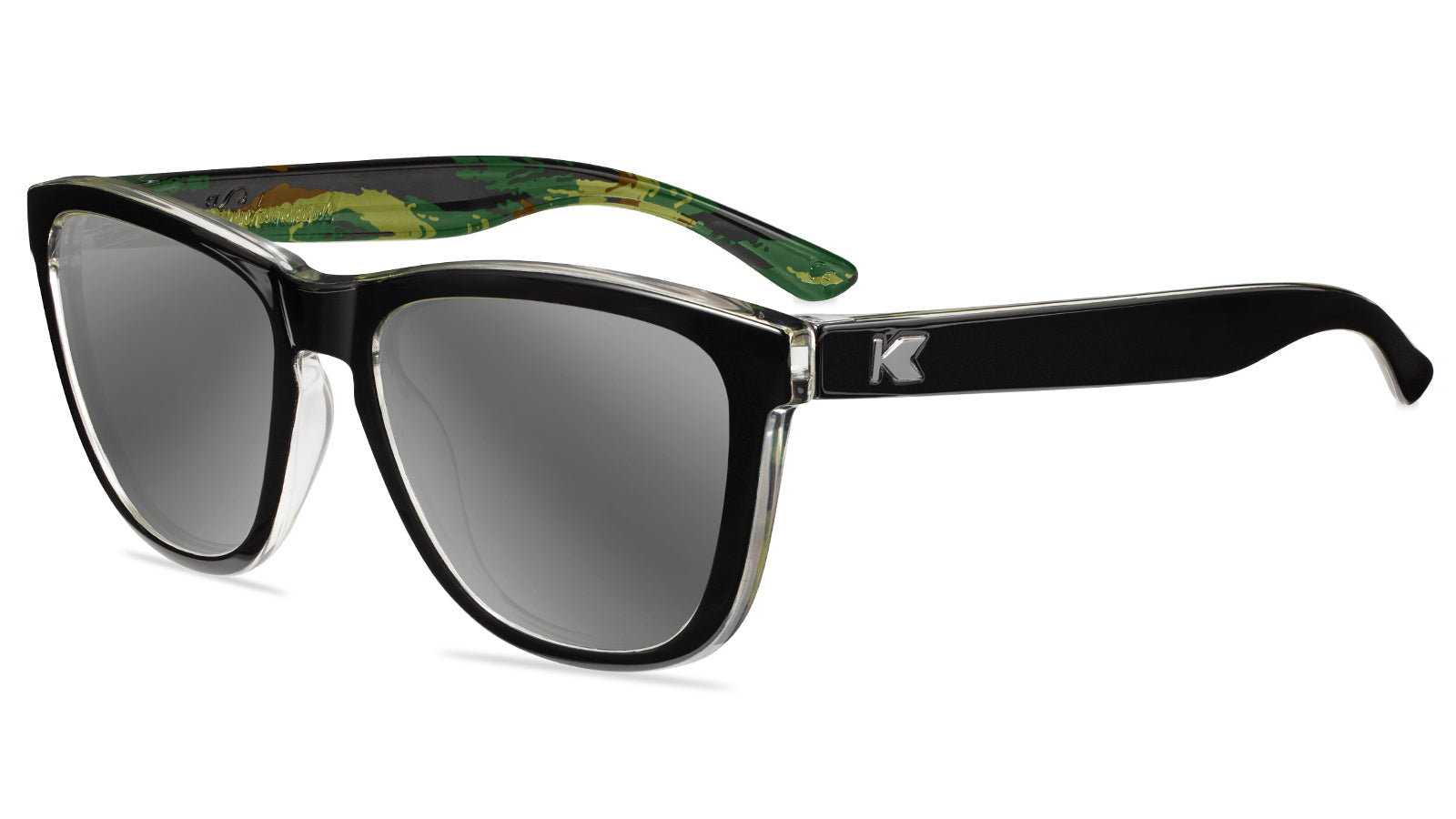 Covert Ops Premiums Prescription Sunglasses with Silver Lens, Flyover