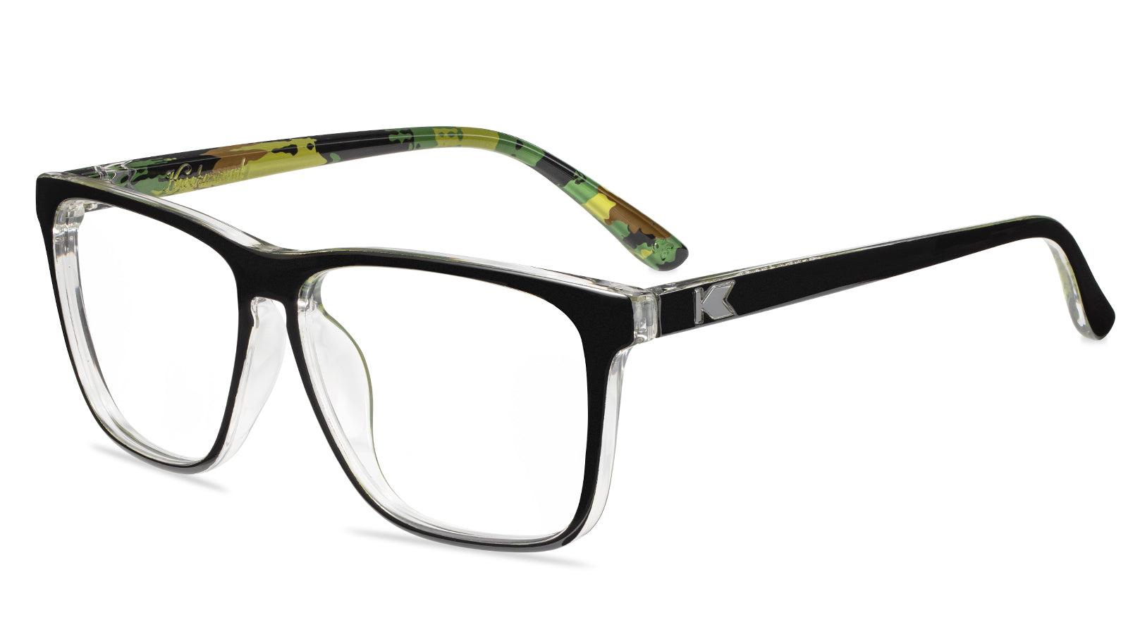 Covert Ops Fast Lanes Prescription Sunglasses with Clear Lens, Flyover