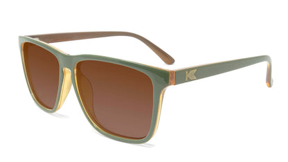 Coyote Calls Fast Lanes Prescription Sunglasses with Brown Lens, Flyover 