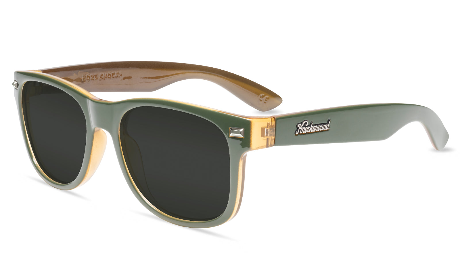 Coyote Calls Fort Knocks Prescription Sunglasses with Grey Lens, Flyover 