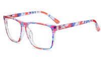 Live Free or Tie-Dye Fast Lanes Prescription Sunglasses with Clear Lens, Flyover