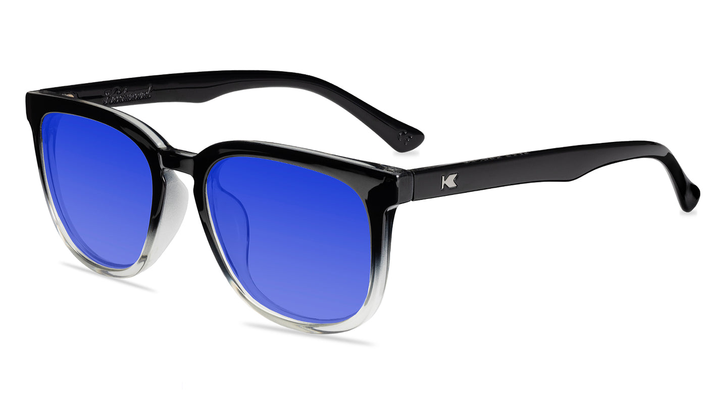 Obsidian Paso Robles Prescription Sunglasses with Blue  Lens, Flyover