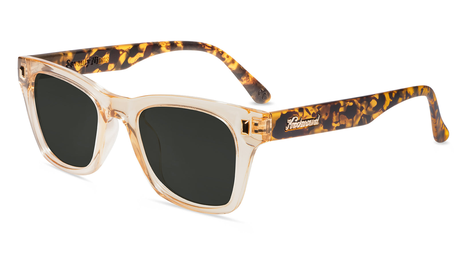 On The Rocks Seventy Nines Prescription Sunglasses with Grey Lens, Flyover