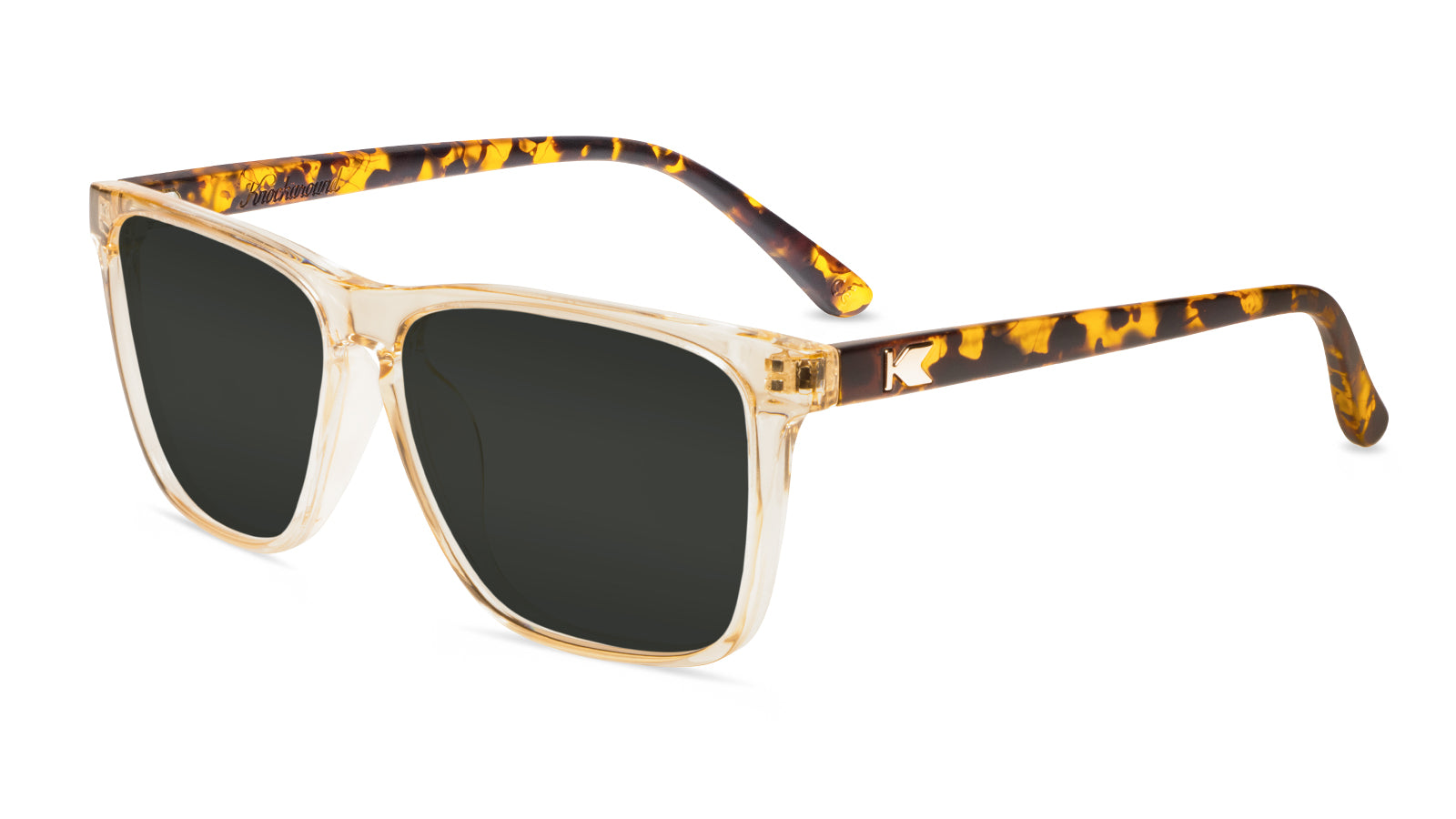 On The Rocks Fast Lanes Prescription Sunglasses with Grey Lens, Flyover 