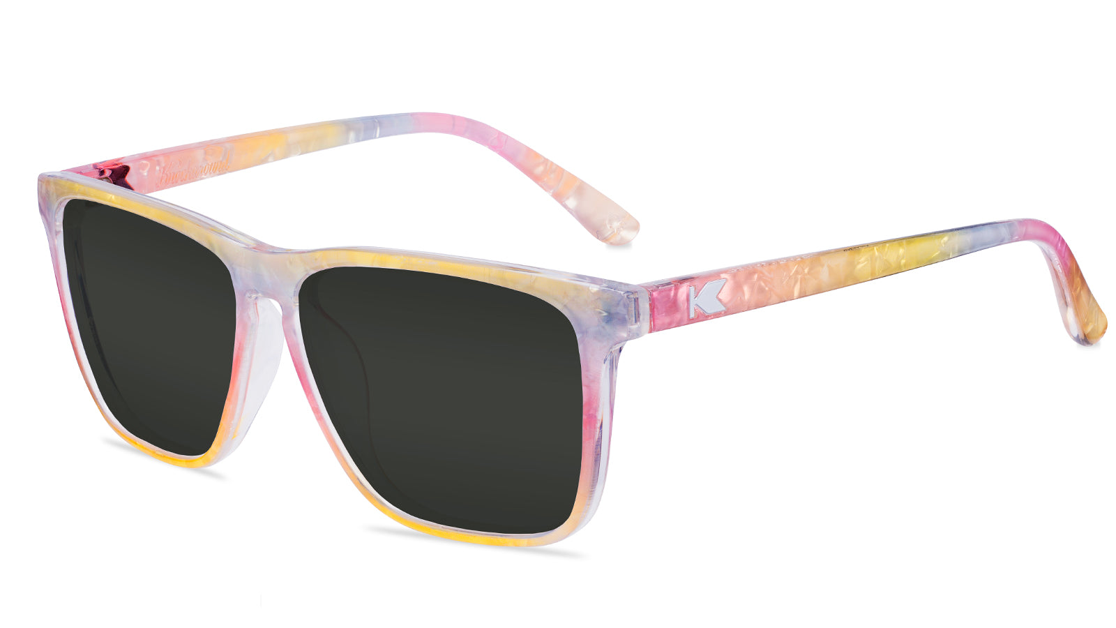 Rainbow Sno-Cone Fast Lanes Prescription Sunglasses with Grey Lens, Flyover