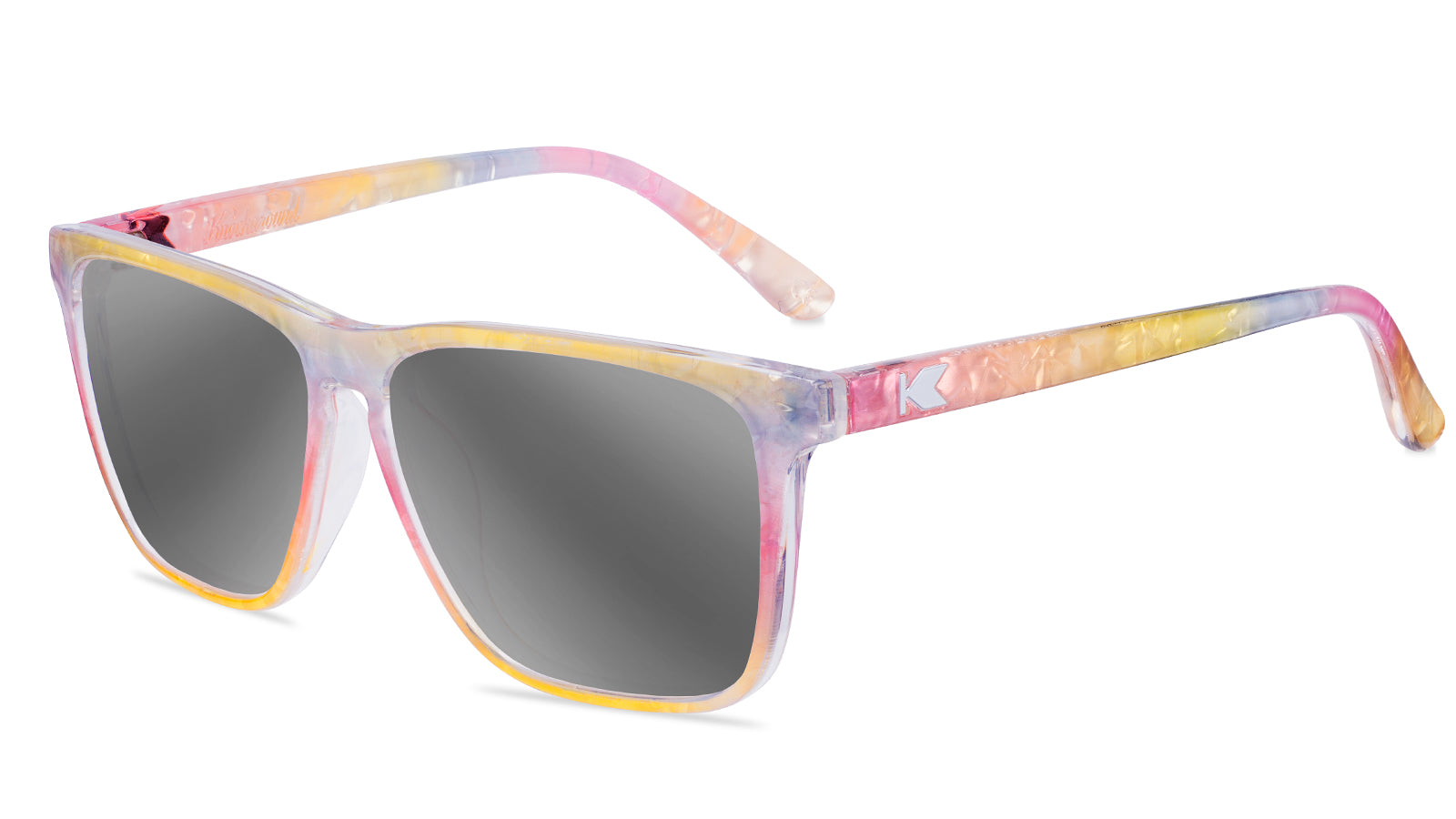 Rainbow Sno-Cone Fast Lanes Prescription Sunglasses with Silver Lens, Flyover