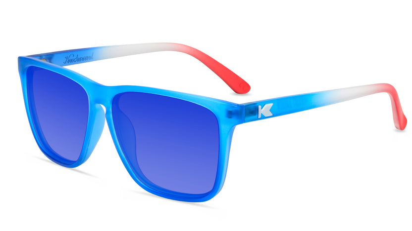 Rocket Pop Fast Lanes Prescription Sunglasses with Blue Lens, Flyover
