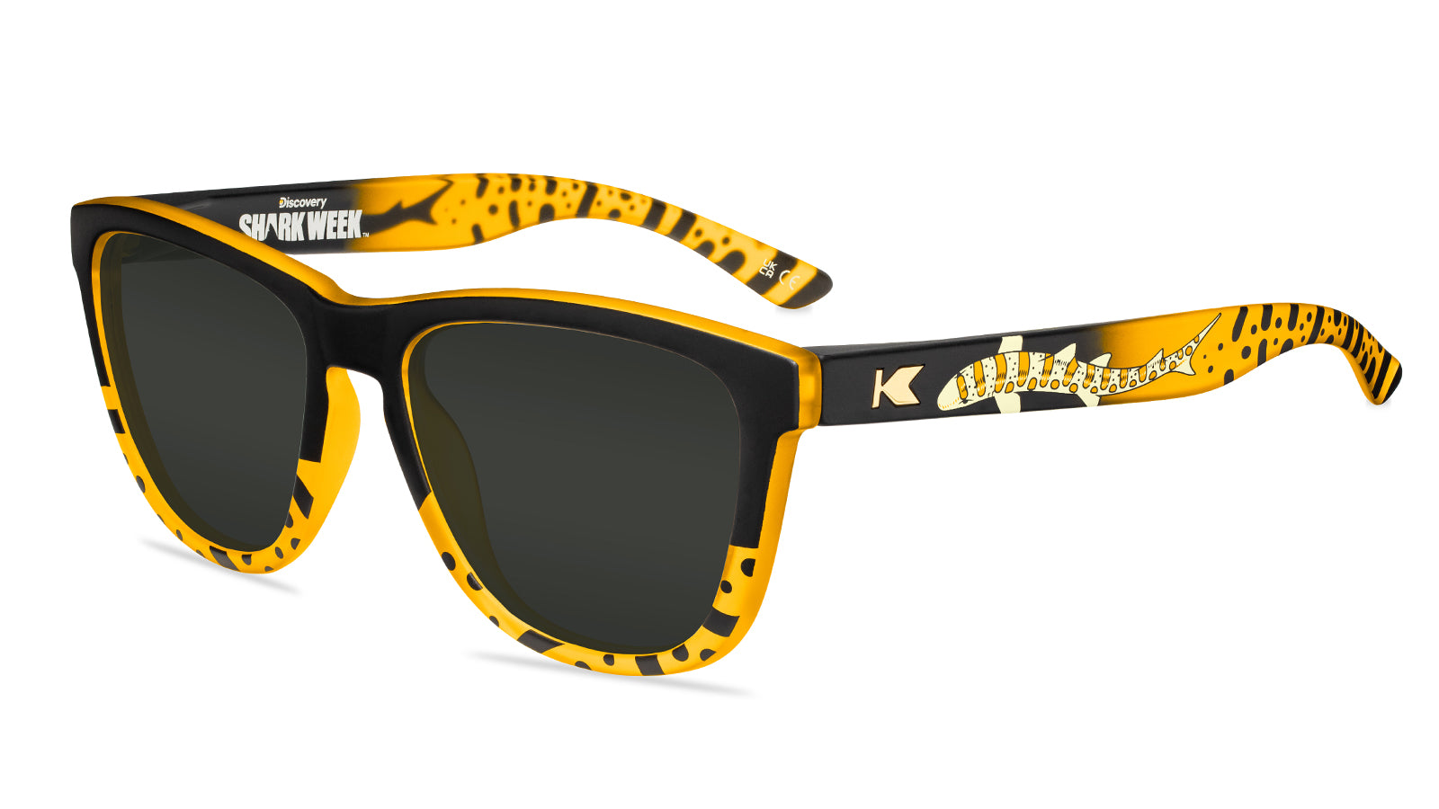 Shark Week Premiums 2025 Prescription Sunglasses with Grey Lens, Flyover
