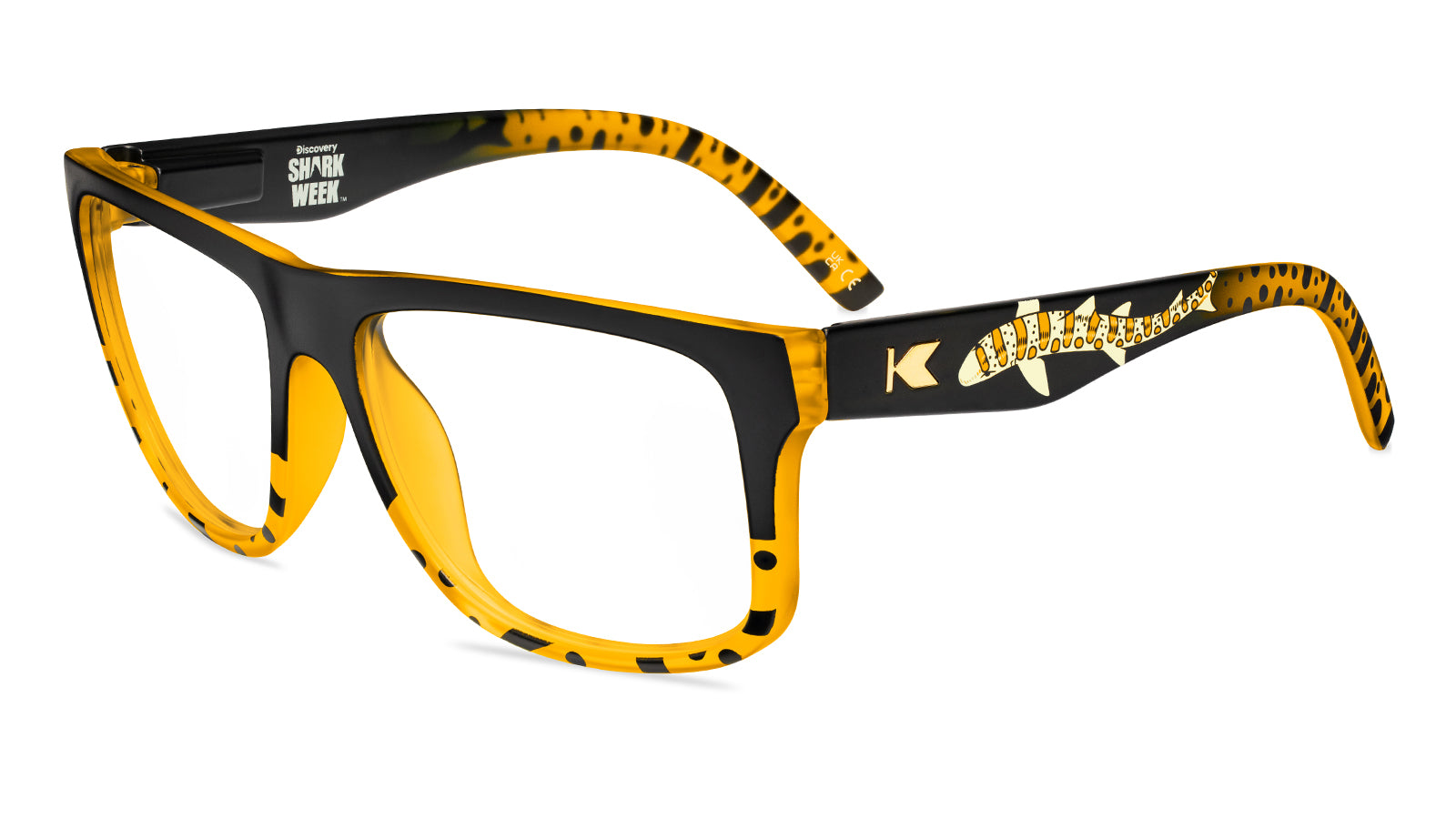 Shark Week Torrey Pines 2025 Prescription Sunglasses with Clear Lens, Flyover