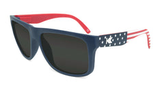 Star Spangled Torrey Pines Prescription Sunglasses with Grey Lens, Flyover 