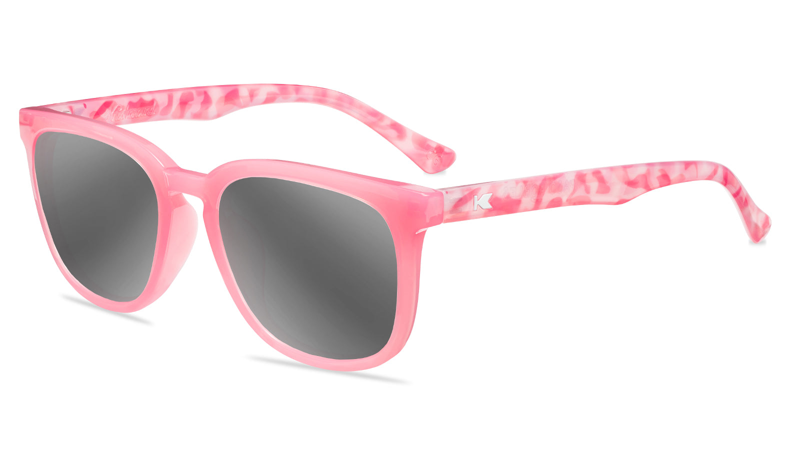 Strawberry Cake Paso Robles Prescription Sunglasses with Silver Lens, Flyover