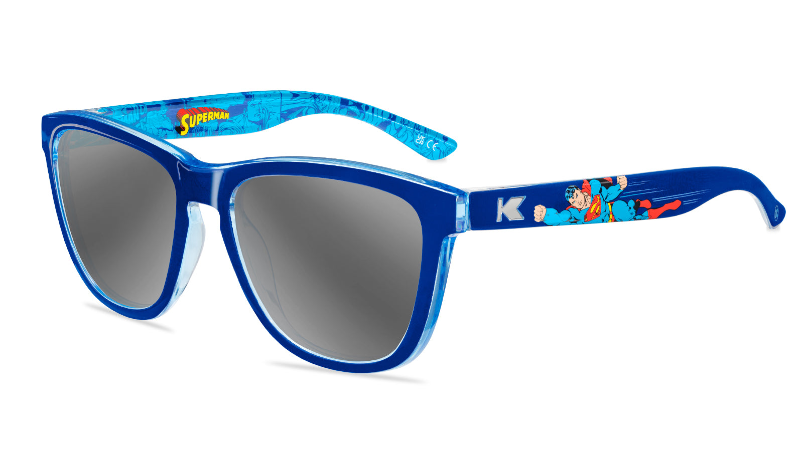 Superman Premiums Prescription Sunglasses with Silver Lens, Flyover