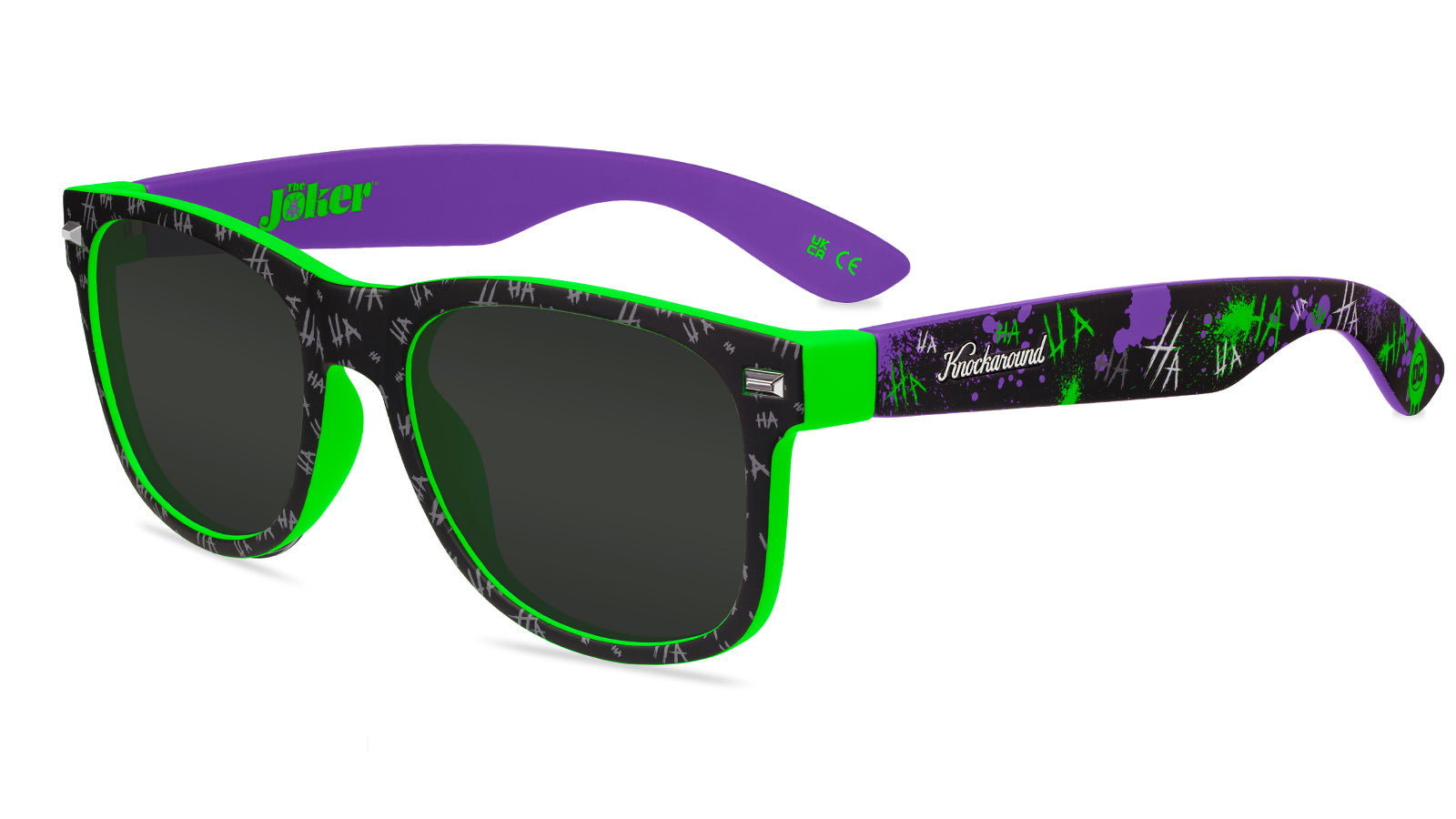 The Joker Fort Knocks Prescription Sunglasses with Grey Lens, Flyover