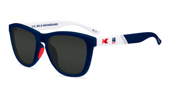 Knockaround and U.S. Ski & Snowboard Premiums Sport Prescription Sunglasses with Grey Lens, Flyover