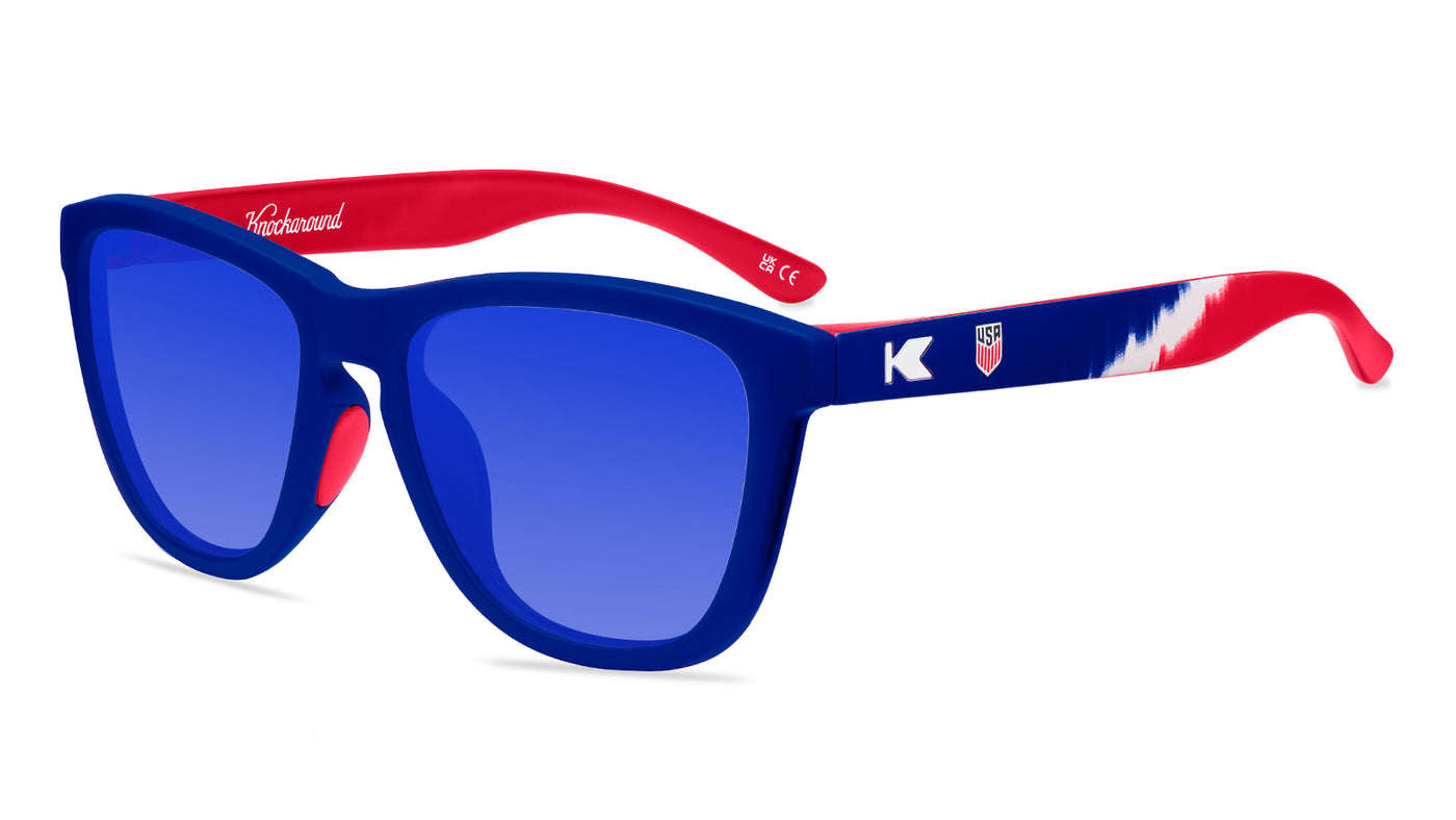 U.S. Soccer 2024 Premiums Sport Prescription Sunglasses with Blue Lens, Flyover