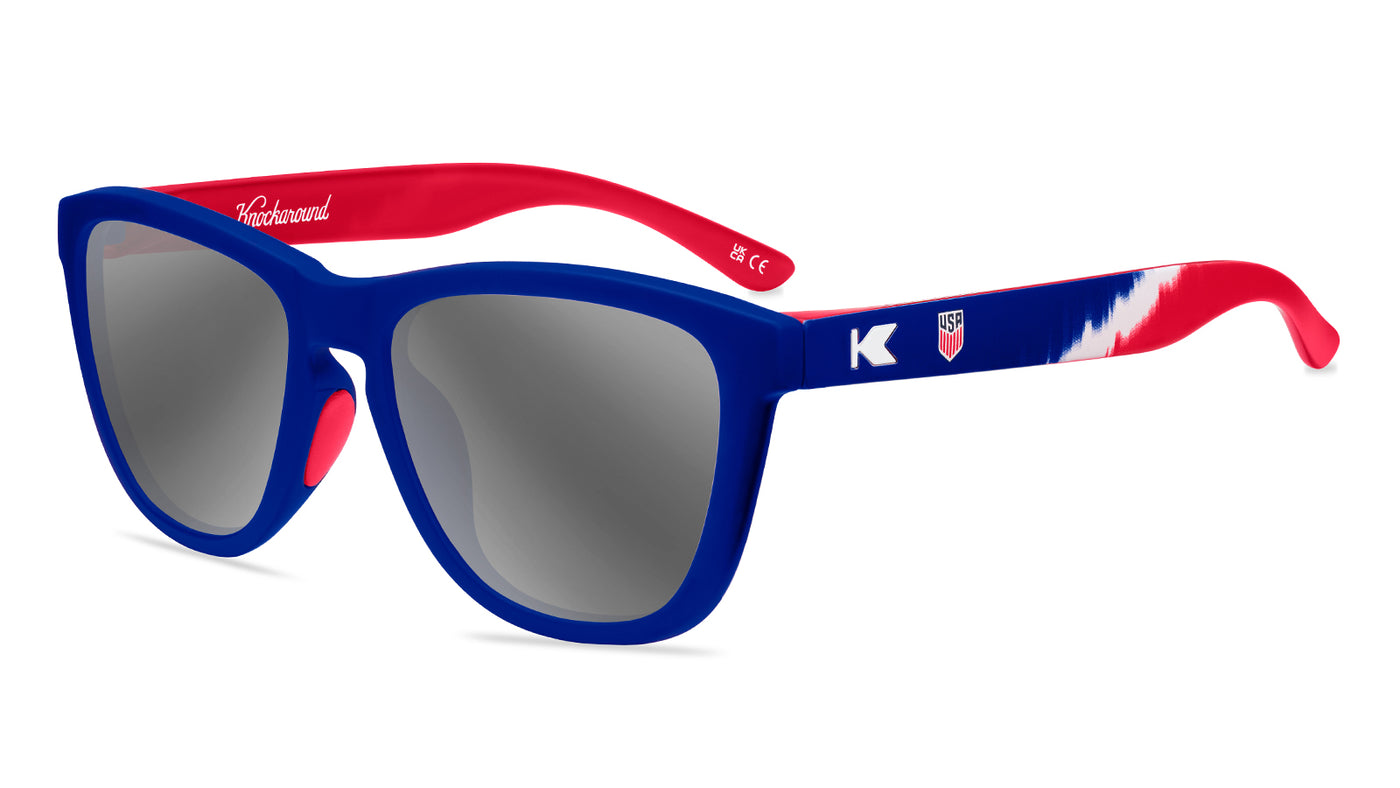 U.S. Soccer 2024 Premiums Sport Prescription Sunglasses with Silver Lens, Flyover