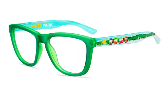 Knockaround and South Park Premiums Prescription Sunglasses with Clear Lens, Flyover