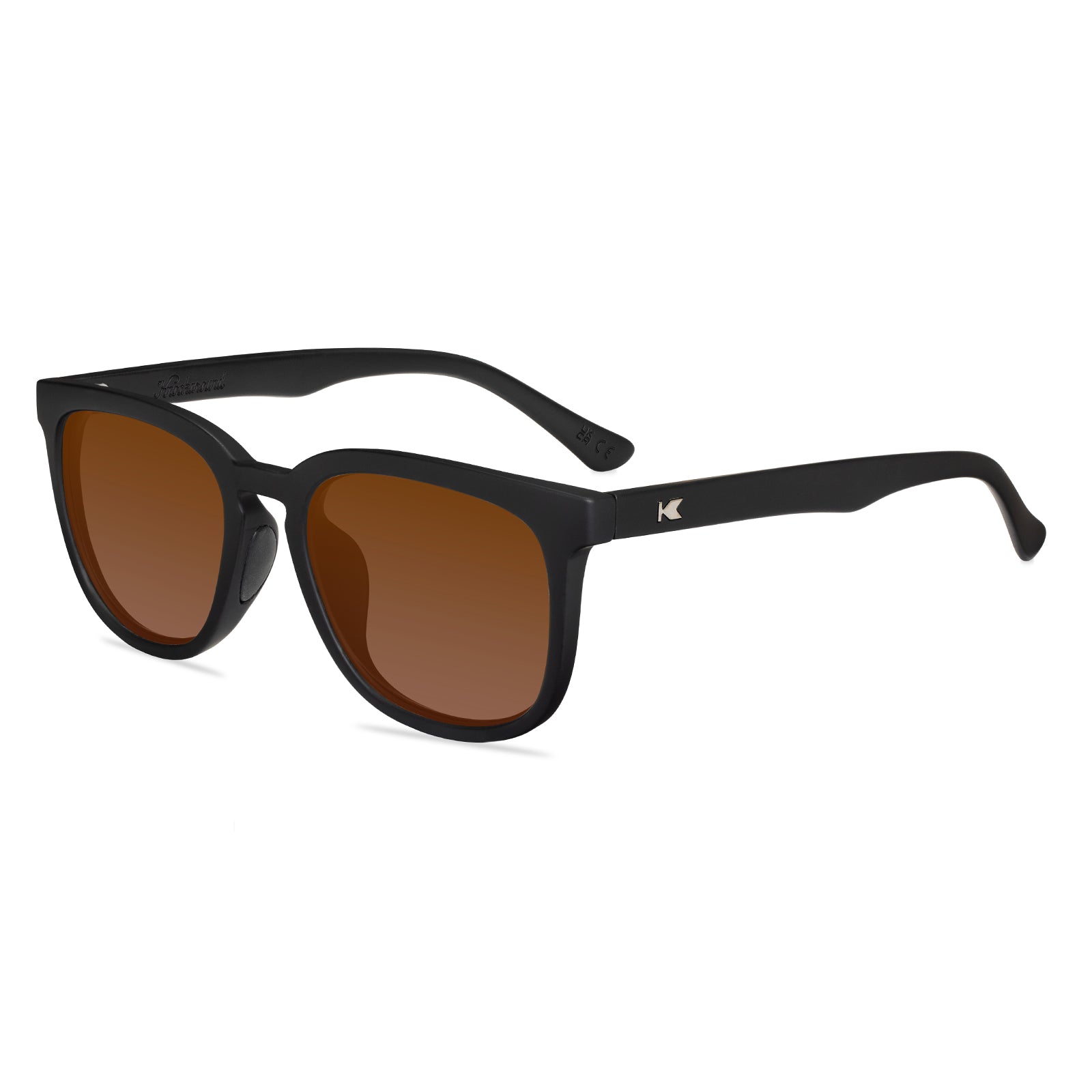 Rubberized Midnight Paso Robles Sport Rx with Brown Lenses, Flyover