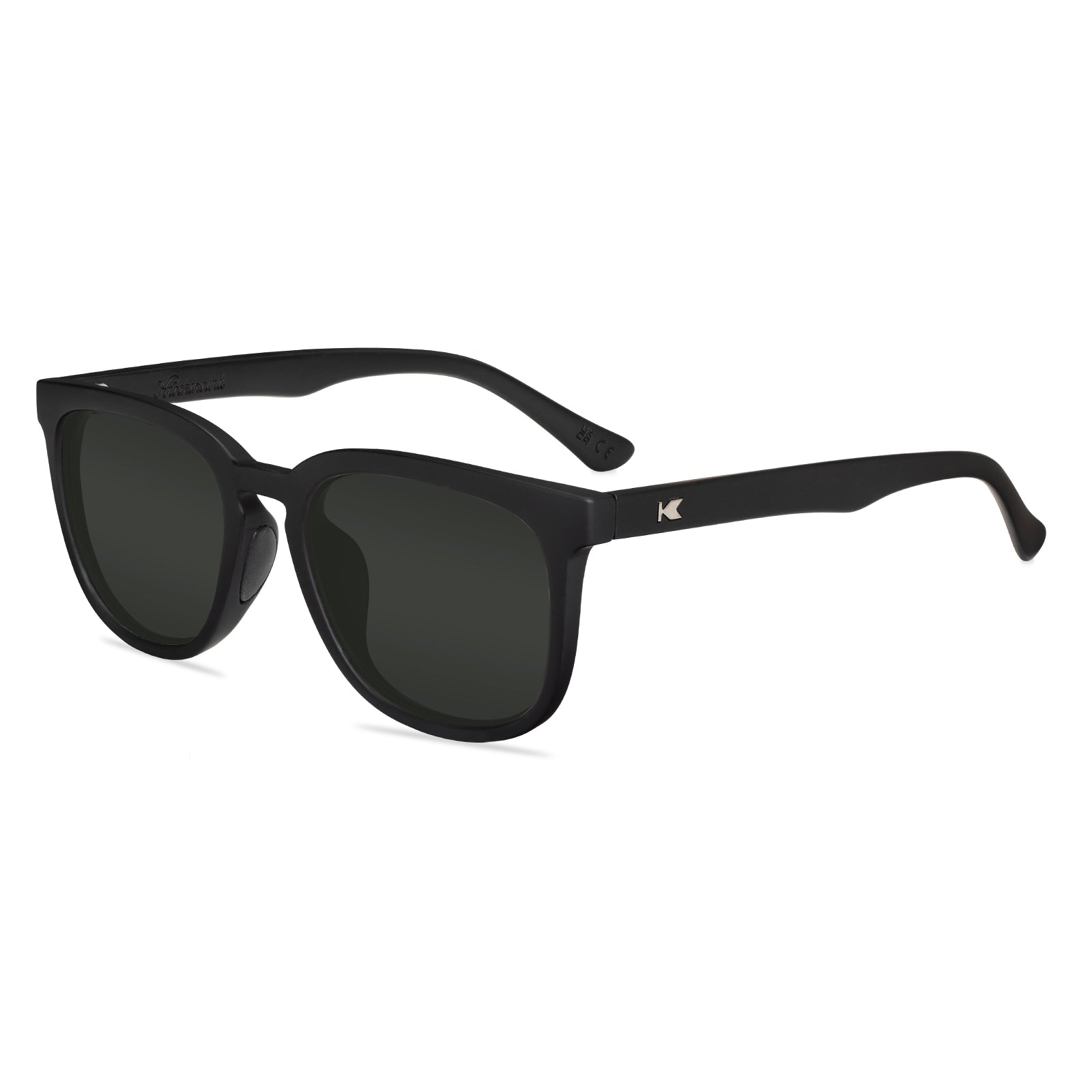 Rubberized Midnight Paso Robles Sport Rx with Grey Lenses, Flyover