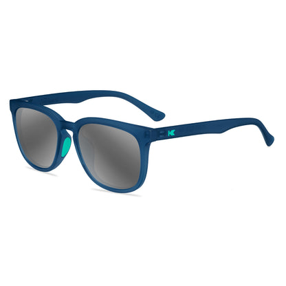 Rubberized Navy / Mint Paso Robles Sport Rx with Silver Lenses, Flyover