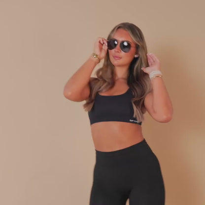 Women wearing Black / Smoke Mile Highs Sunglasses