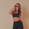 Women wearing Black / Smoke Mile Highs Sunglasses