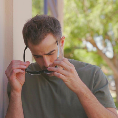Men wearing Obsidian Fort Knocks Sunglasses