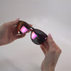 Lifestyle video of Watermelon Geode Mai Tais Sunglasses