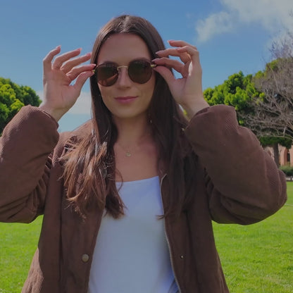 Women wearing No Alibi Love & Haights Sunglasses