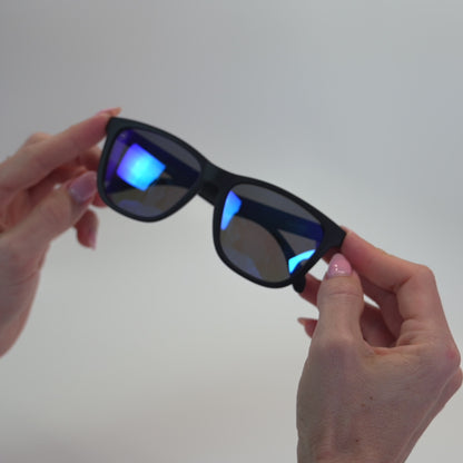 Lifestyle video of Black / Moonshine Classics Sunglasses