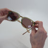 Lifestyl video of Aged Sage / Amber Paso Robles Sunglasses