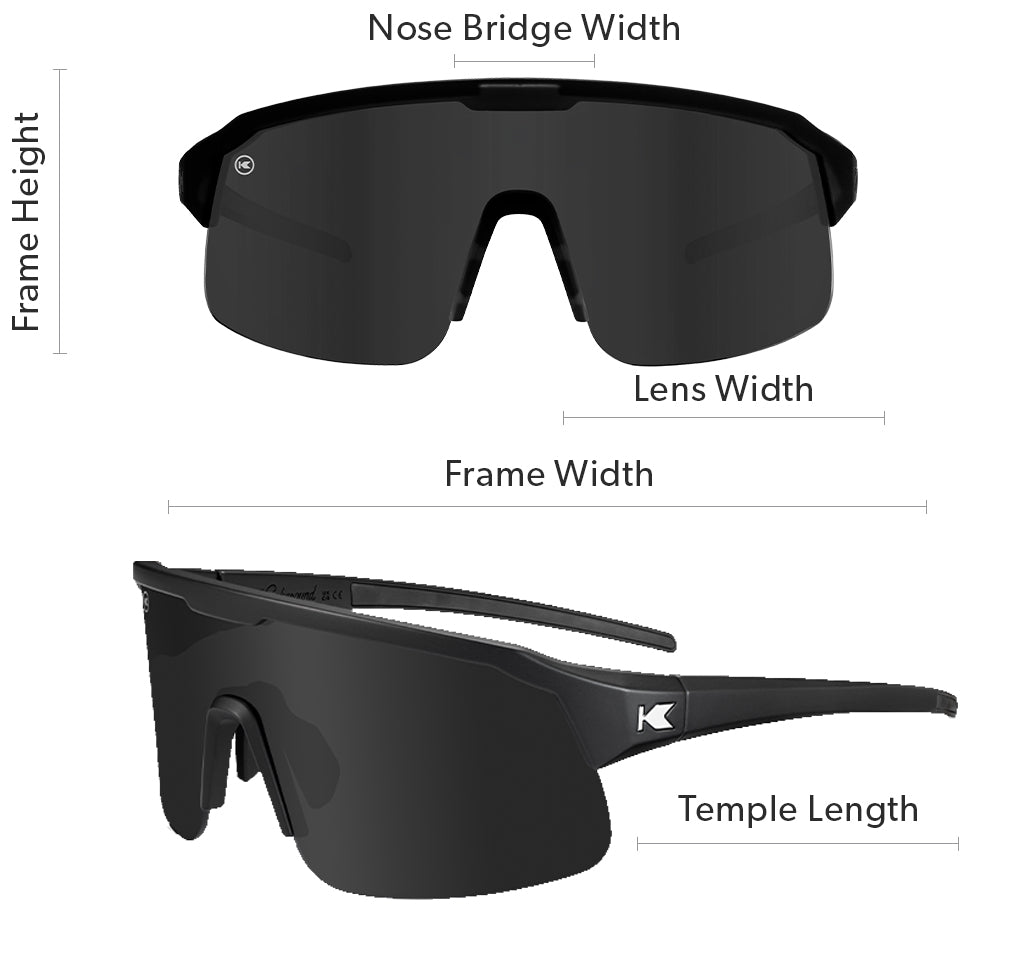 Volts size guide. Frame Height: 58.3 mm. Frame Width: 143 mm. Lens Width: 136.5 mm. Nose Bridge Width: 30 mm. Temple Length: 128 mm. Head Size: Medium, Large. Face Shape: Heart, Square, Rectangle.