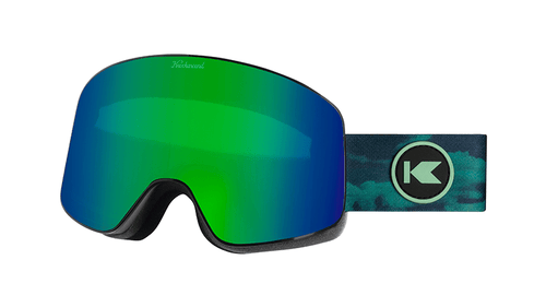 Knockaround Snow Goggles, Green Machine, Flyover